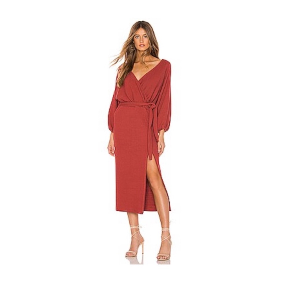 SAYLOR Cher Wrap Dress XS
